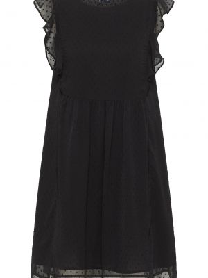 Mini šaty Dreimaster Vintage čierna