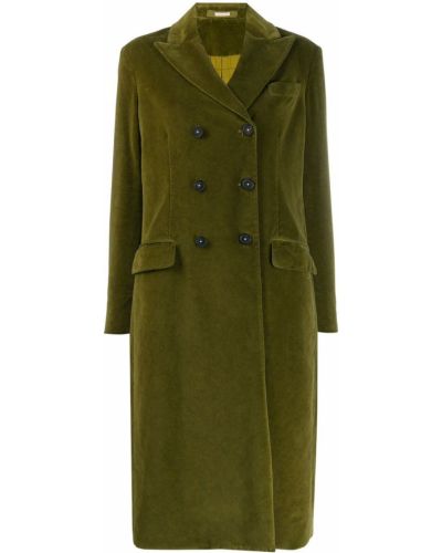 Пальто Massimo Alba, зеленое