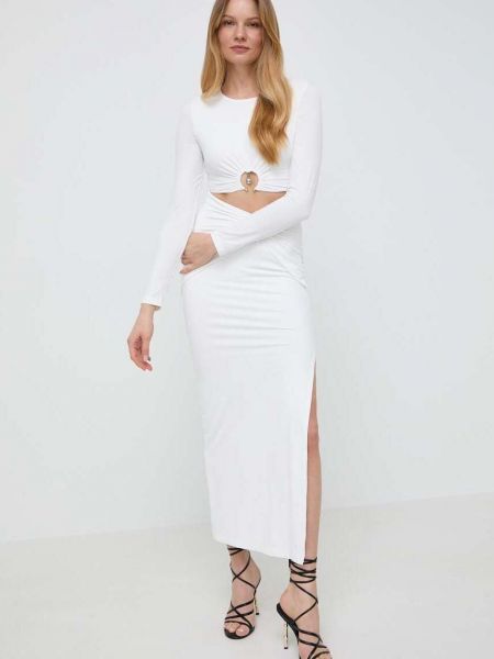 Midi suknja Bardot bijela