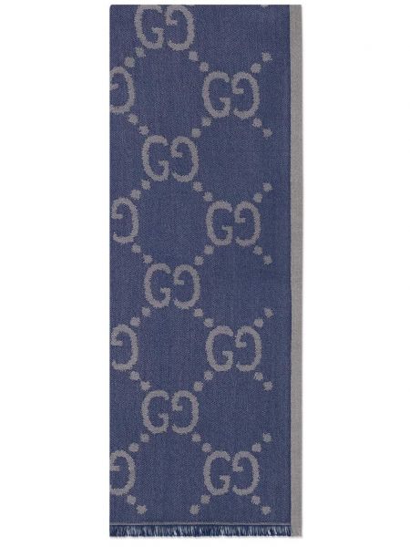 Sciarpa di seta di cotone Gucci