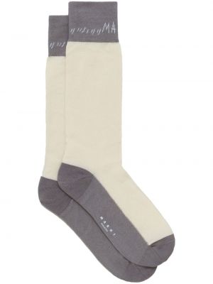 Чорапи Marni бяло