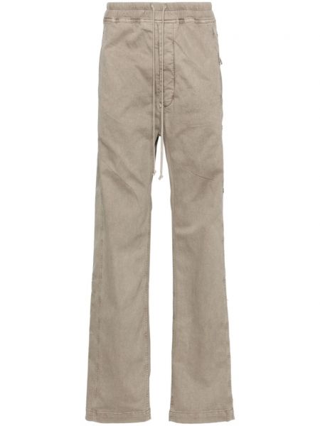 Rovné kalhoty Rick Owens Drkshdw šedé