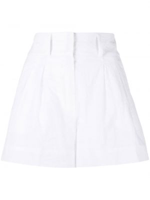 Pantalon chino taille haute Shiatzy Chen blanc