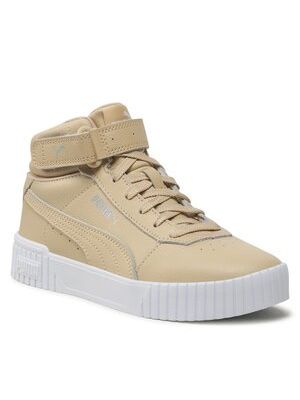 Sneakersy Puma - Carina 2.0 Mid 385851 04 Light Sand/Silver/White