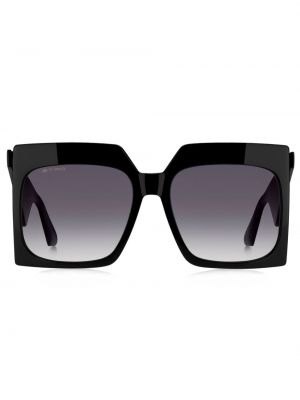 Oversize слънчеви очила Etro черно