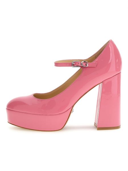 Туфли на каблуке Guess розовые