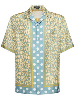 Копринена риза Versace