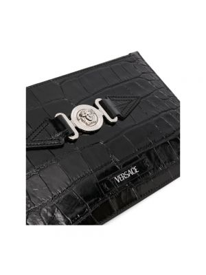 Clutch mit taschen Versace schwarz