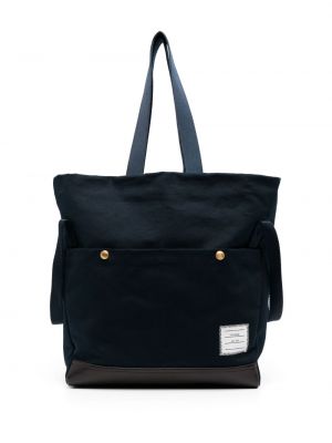 Τσάντα shopper Thom Browne μπλε