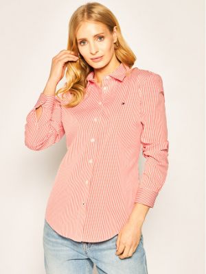 Camicia Tommy Hilfiger rosso