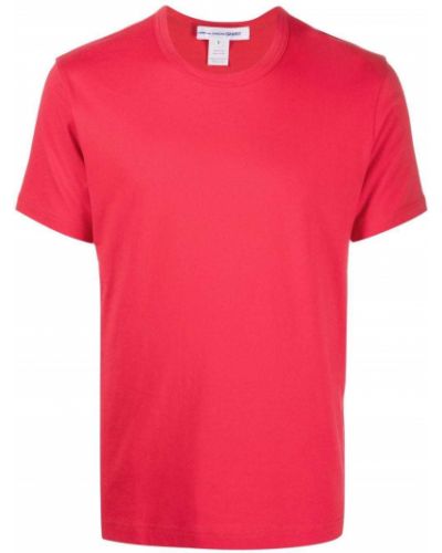 T-shirt con stampa Comme Des Garçons Shirt rosso