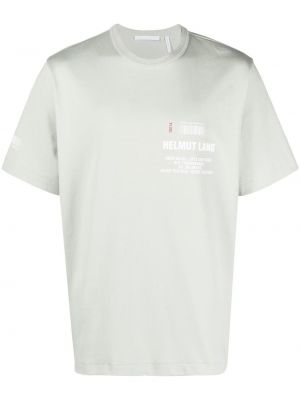 T-shirt mit print Helmut Lang