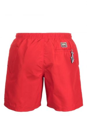 Shorts à imprimé Paul & Shark rouge