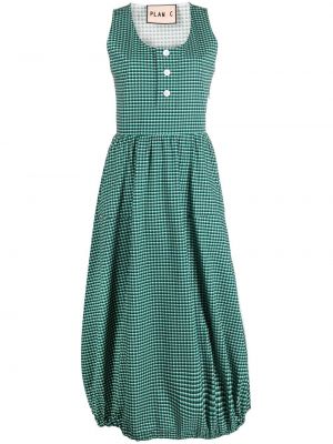 Αμάνικο φόρεμα με σχέδιο Plan C πράσινο