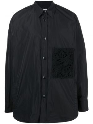 Camisa con estampado Valentino negro