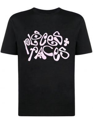 T-shirt Places+faces svart