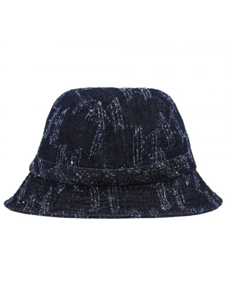 Pălărie Karl Lagerfeld albastru