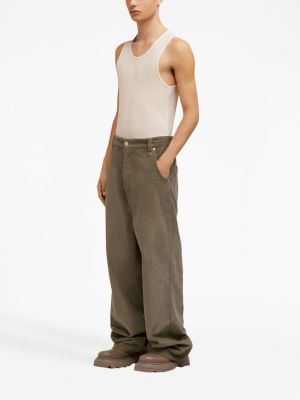Manšestrové rovné kalhoty Ami Paris