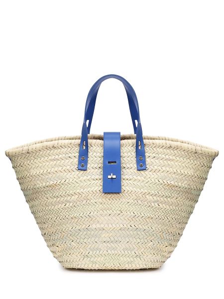 Плетеная сумка Lorena Antoniazzi синяя