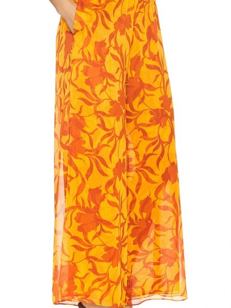 Pantalones de flores Misa Los Angeles naranja