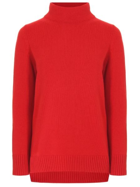 Шерстяной свитер Gran Sasso красный