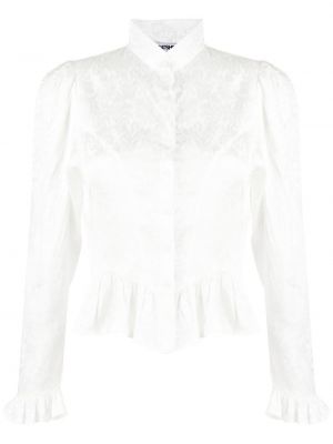 Жакардова блуза Batsheva бяло