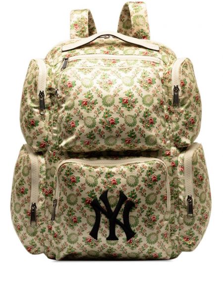 Satenski ruksak s cvjetnim printom Gucci Pre-owned