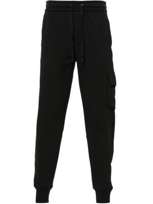 Βαμβακερό αθλητικό παντελόνι Calvin Klein Jeans μαύρο