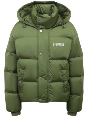 Зеленая куртка Dsquared2