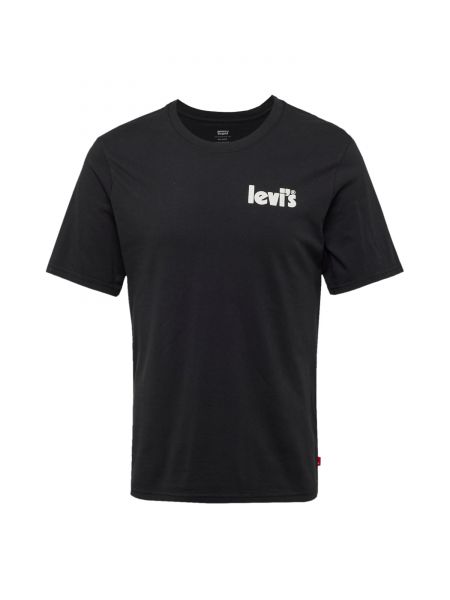 Tricou cu croială lejeră Levi's® negru