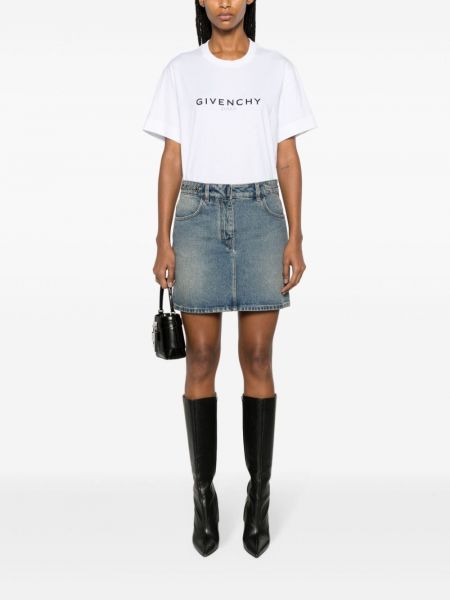 T-shirt en coton à imprimé Givenchy