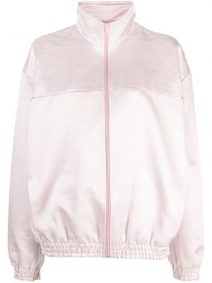 Bomberjacka med dragkedja Acne Studios rosa