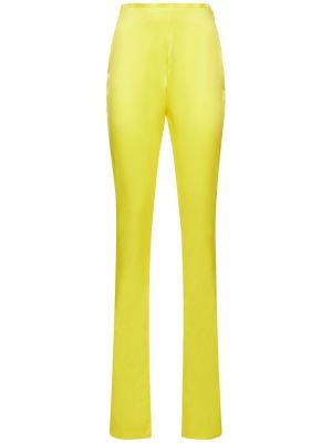 Kalhoty skinny fit Gcds žluté