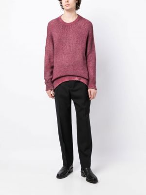 Chunky tipa džemperis ar apaļu kakla izgriezumu Avant Toi sarkans