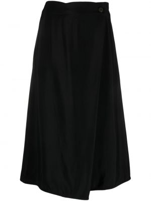 Midi sukňa Studio Nicholson čierna