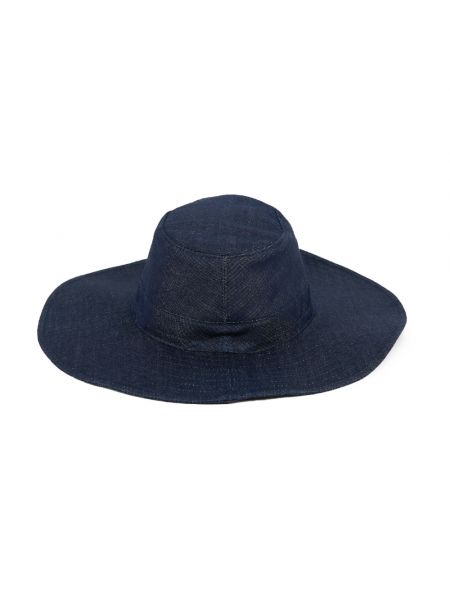Sombrero de lino de algodón Iblues azul