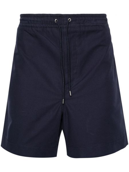 Shorts ajustées en coton Fursac bleu