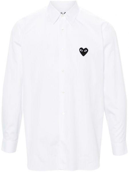 Skjorte Comme Des Garçons Play hvid