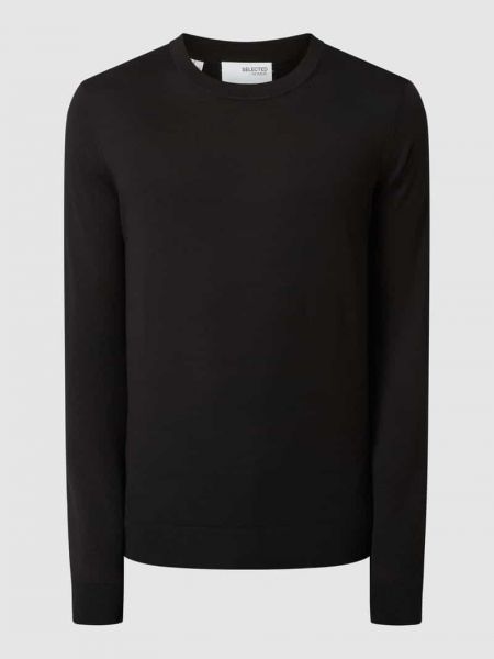 Sweter Selected Homme czarny