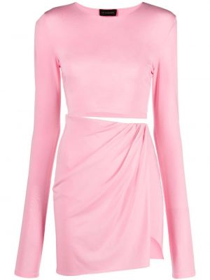Κοκτέιλ φόρεμα από ζέρσεϋ The Andamane ροζ