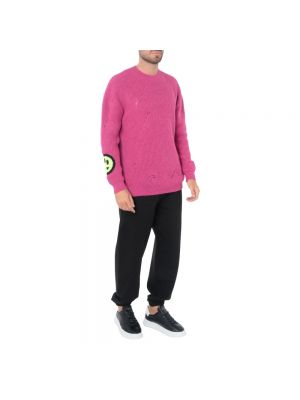 Jersey de lana de tela jersey Barrow rosa