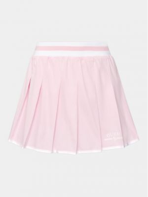 Mini sukně Guess růžové
