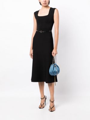 Dzianinowa sukienka midi Manning Cartell czarna