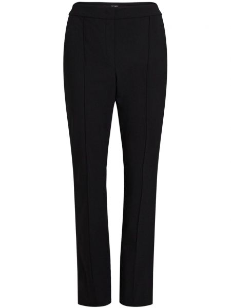Egyenes szárú nadrág Karl Lagerfeld fekete