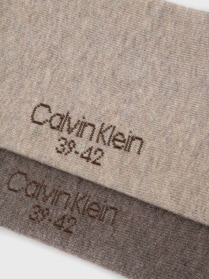 Skarpety Calvin Klein brązowe