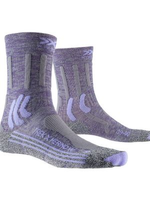 Calcetines deportivos de lana merino X-socks gris