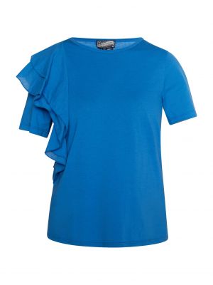 Marškinėliai Dreimaster Vintage mėlyna