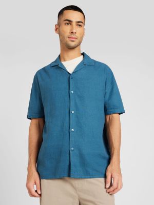 Rifľová košeľa Denim Project modrá