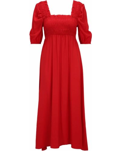 Košeľové šaty Dorothy Perkins Petite červená