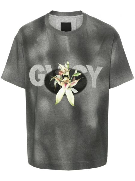T-shirt mit print Givenchy schwarz